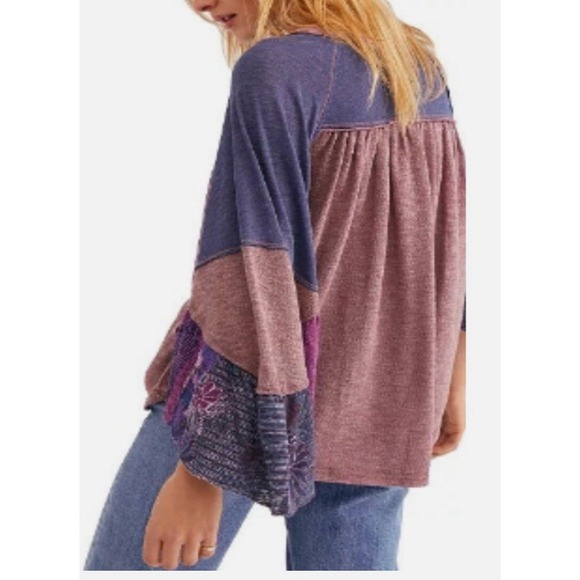 FREE PEOPLE‎ We The Free Friday Fever Thermal Top Small S - Picture 3 of 11